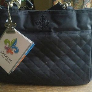 Kalenccom New Orleans Quilted Tote Diaper Bag NWT